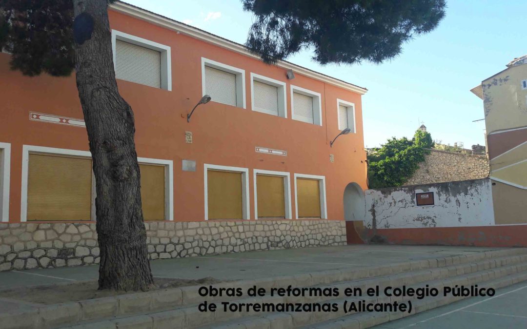 Obras dentro de Plan Edificant del Consell