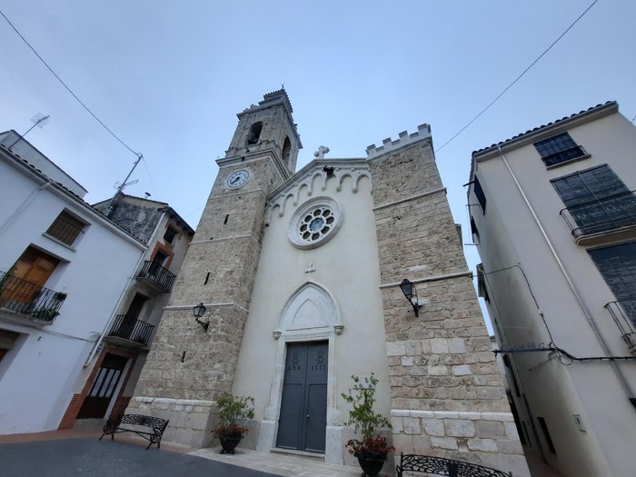 Reparación para conservación de la cubierta en la Iglesia de Alfafara